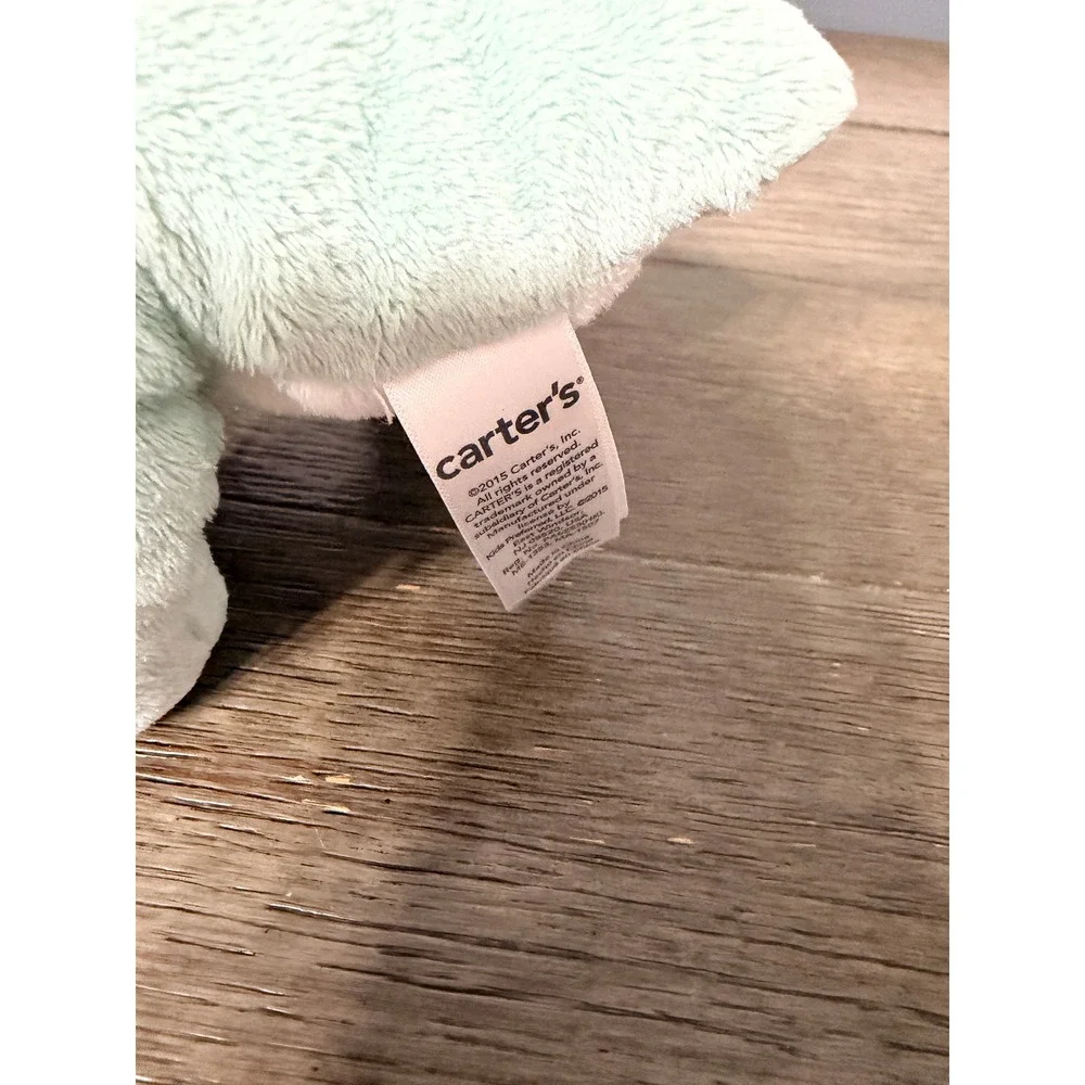 Carters Just One You‎ Mint Green Triceratops Dinosaur Plush